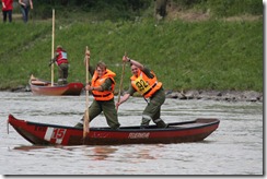 HFM Raffael Traxler und HBI Patrick Pissenberger (FF Blindendorf) beim Landes-Wasserwehrleistungsbewerb 2010 in Mauthausen