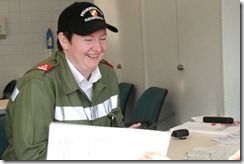 Karin Brandstetter von der FF Riedersdorf